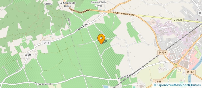 localisation de l'entreprise MONSIEUR THOMAS KURCEK  GAILLAC