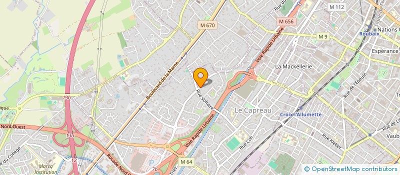 localisation de l'entreprise MONSIEUR THOMAS KUSBERG  WASQUEHAL