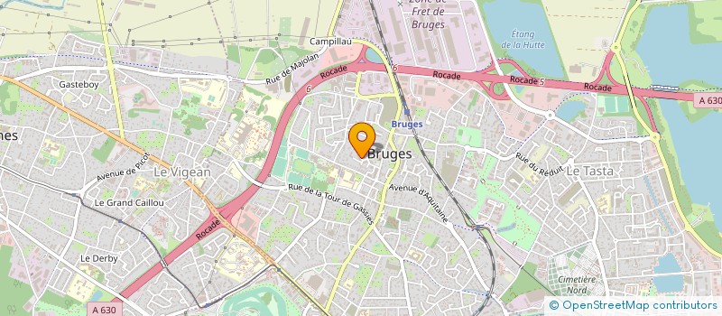 localisation de l'entreprise MONSIEUR THOMAS LABBE à BRUGES