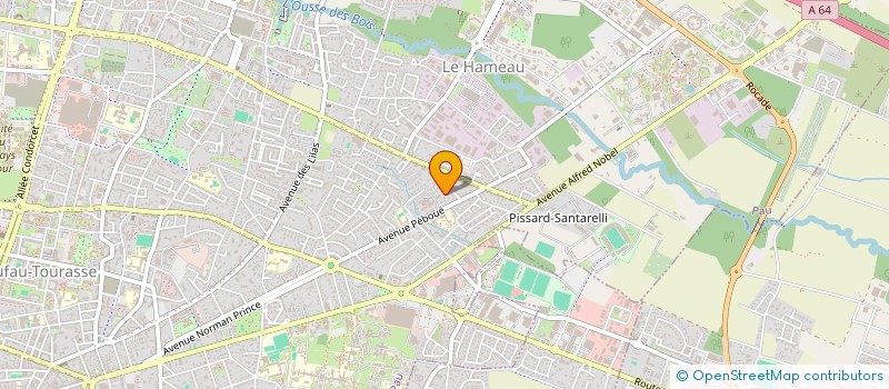 localisation de l'entreprise MONSIEUR THOMAS LABBEE à PAU