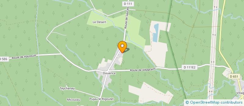 localisation de l'entreprise MONSIEUR THOMAS LABRIT  SAINT-MAGNE