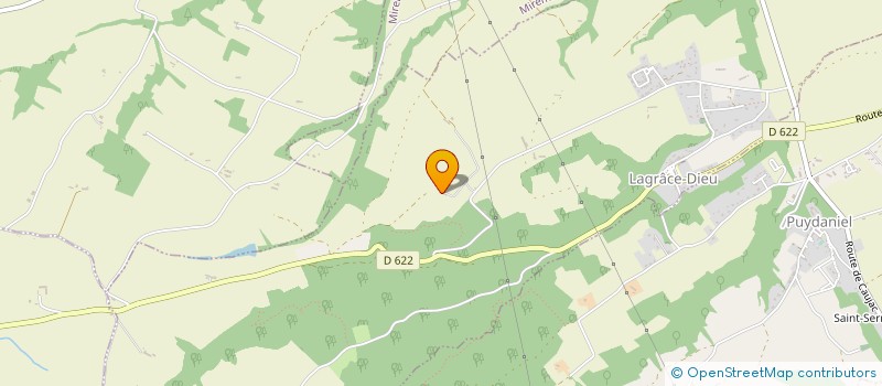 localisation de l'entreprise MONSIEUR THOMAS LACAZE  AUTERIVE