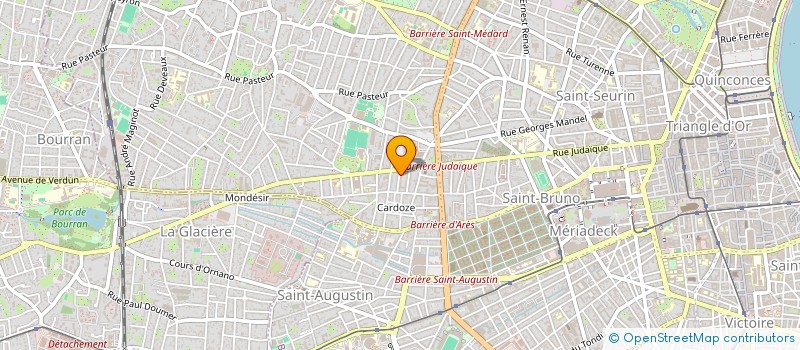 localisation de l'entreprise MONSIEUR THOMAS LACLAUTRE à BORDEAUX
