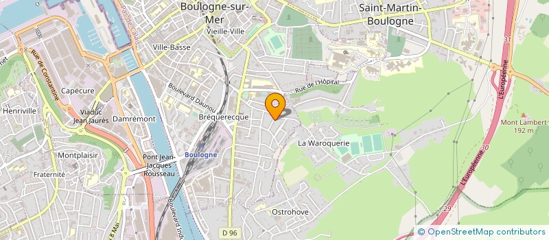localisation de l'entreprise MONSIEUR THOMAS LACOUR à BOULOGNE-SUR-MER
