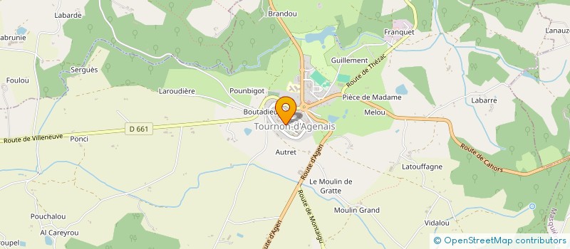 localisation de l'entreprise MONSIEUR THOMAS LACROIX à TOURNON-D'AGENAIS