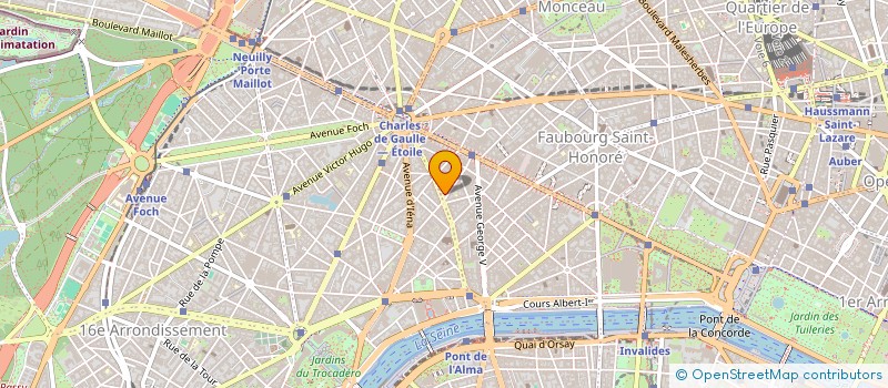 localisation de l'entreprise MONSIEUR THOMAS LAFFARGUE  PARIS