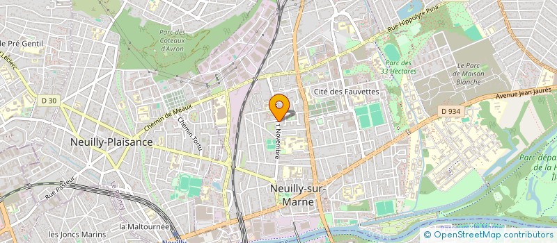 localisation de l'entreprise MONSIEUR THOMAS LAFFON à NEUILLY SUR MARNE