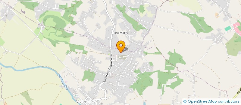 localisation de l'entreprise MONSIEUR THOMAS LAFON  VIVIERS-LES-MONTAGNES