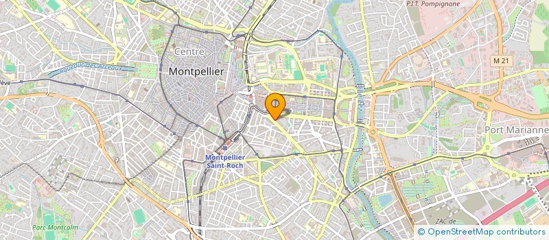 localisation de l'entreprise MONSIEUR THOMAS LAGRANGE à MONTPELLIER
