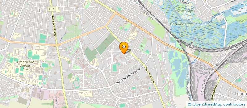localisation de l'entreprise MONSIEUR THOMAS LAIGROZ  AMIENS