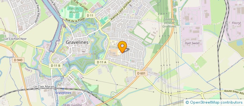 localisation de l'entreprise MONSIEUR THOMAS LAISNE à GRAVELINES
