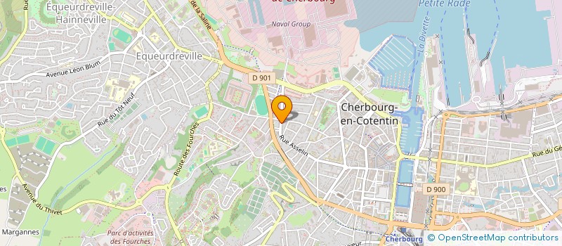 localisation de l'entreprise MONSIEUR THOMAS LAISNEY  CHERBOURG-EN-COTENTIN