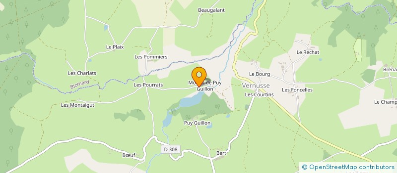 localisation de l'entreprise MONSIEUR THOMAS LAJNAF  VERNUSSE