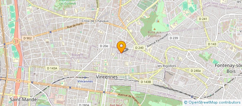 localisation de l'entreprise MONSIEUR THOMAS LALLEMAND à MONTREUIL