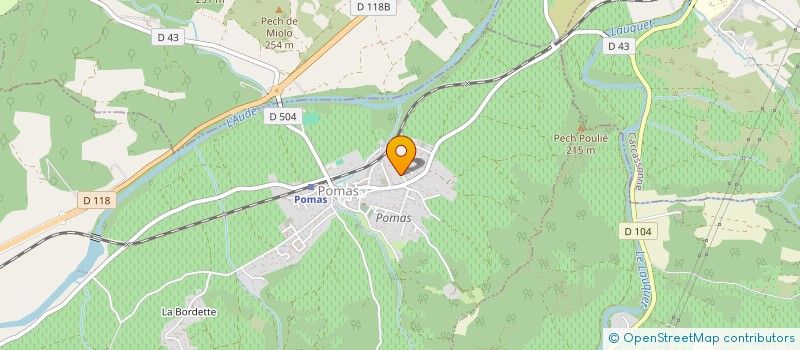 localisation de l'entreprise MONSIEUR THOMAS LAMAILLOUX  POMAS