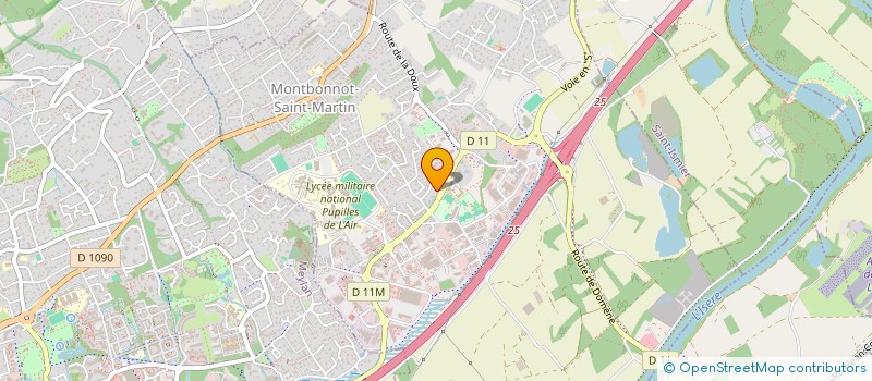 localisation de l'entreprise MONSIEUR THOMAS LAMBERBOURG  MONTBONNOT-SAINT-MARTIN