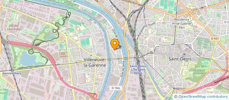 localisation de l'entreprise MONSIEUR THOMAS LANDSPURG  L'ILE-SAINT-DENIS