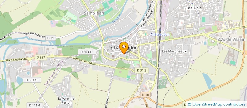 localisation de l'entreprise MONSIEUR THOMAS LANGELLIER à CHATEAUDUN