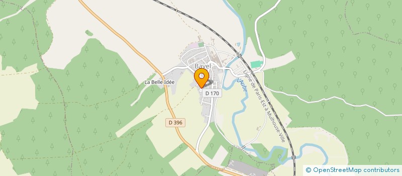 localisation de l'entreprise MONSIEUR THOMAS LANGLOIS  BAYEL