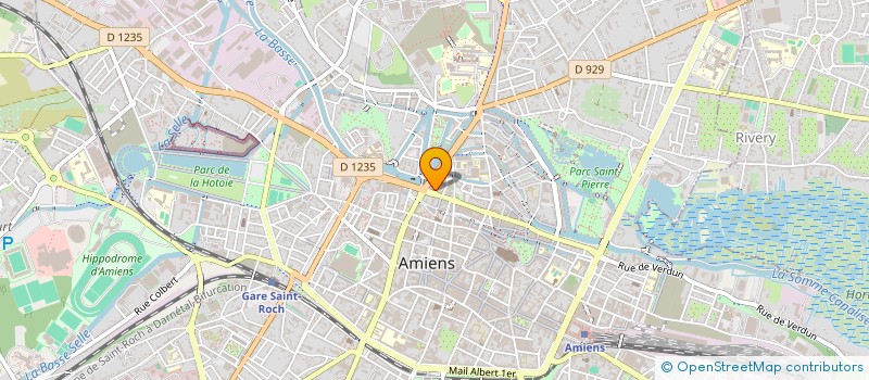 localisation de l'entreprise MONSIEUR THOMAS LANHER  AMIENS