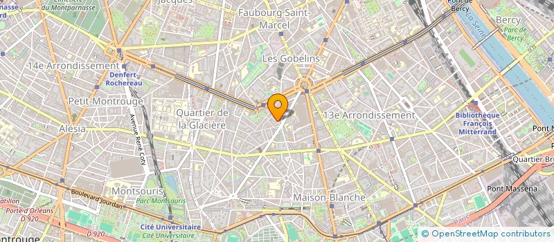 localisation de l'entreprise MONSIEUR THOMAS LANNES  PARIS