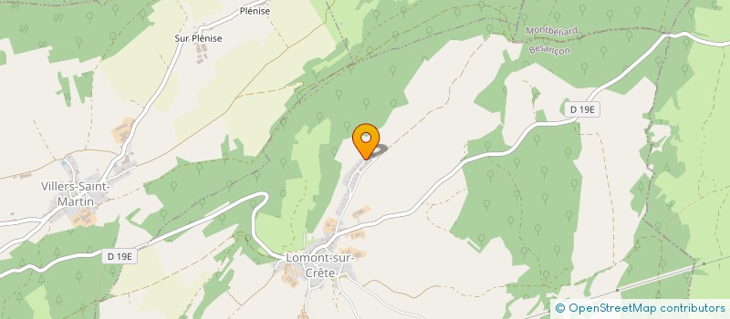 localisation de l'entreprise MONSIEUR THOMAS LANNUZEL  LOMONT-SUR-CRETE