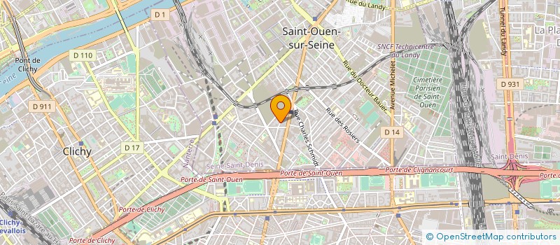 localisation de l'entreprise MONSIEUR THOMAS LANZA à SAINT-OUEN-SUR-SEINE