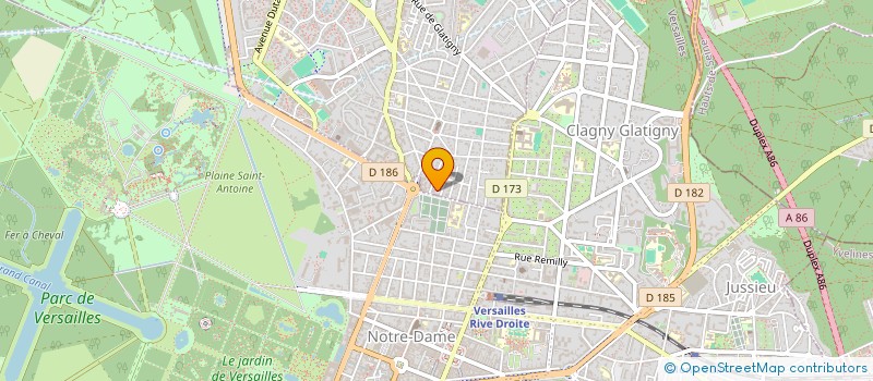 localisation de l'entreprise MONSIEUR THOMAS LARCHER  LE CHESNAY-ROCQUENCOURT