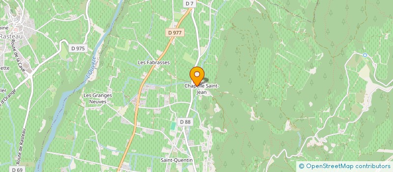 localisation de l'entreprise MONSIEUR THOMAS LARDEUR à SEGURET