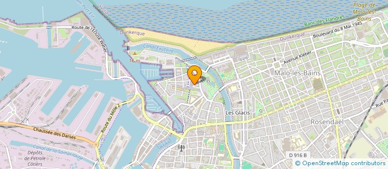 localisation de l'entreprise MONSIEUR THOMAS LAROQUE à DUNKERQUE