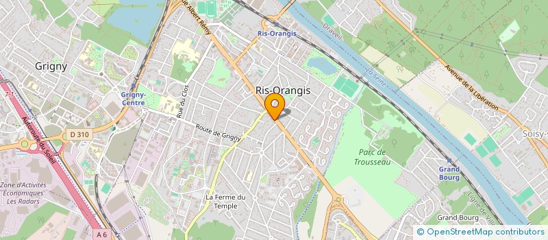 localisation de l'entreprise MONSIEUR THOMAS LARRIERE à RIS-ORANGIS