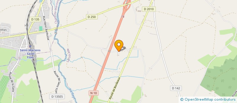 localisation de l'entreprise MONSIEUR THOMAS LARROUTUROU  LARUSCADE