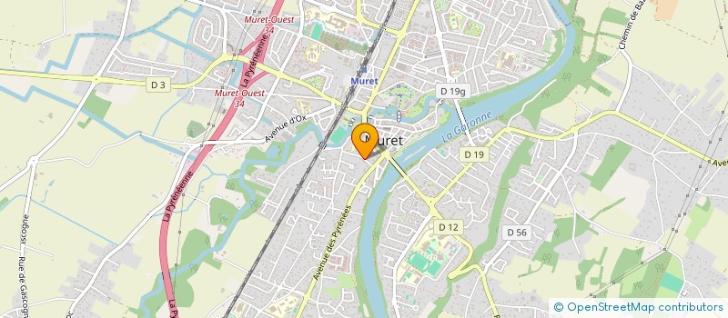 localisation de l'entreprise MONSIEUR THOMAS LASCOUTOUNAS  CAMBERNARD