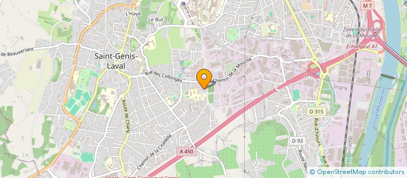 localisation de l'entreprise MONSIEUR THOMAS LATHIERE  SAINT-GENIS-LAVAL