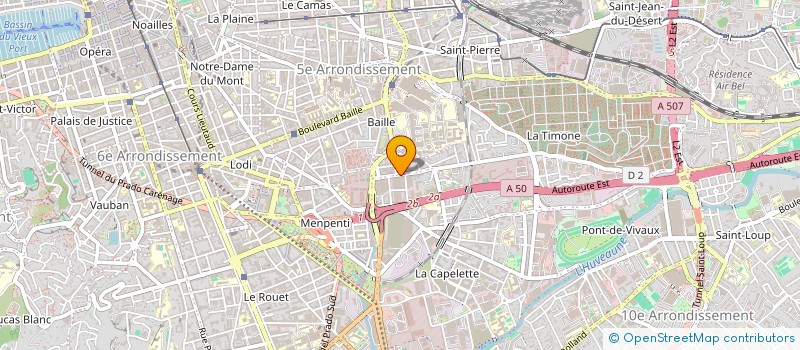 localisation de l'entreprise MONSIEUR THOMAS LATRON à MARSEILLE