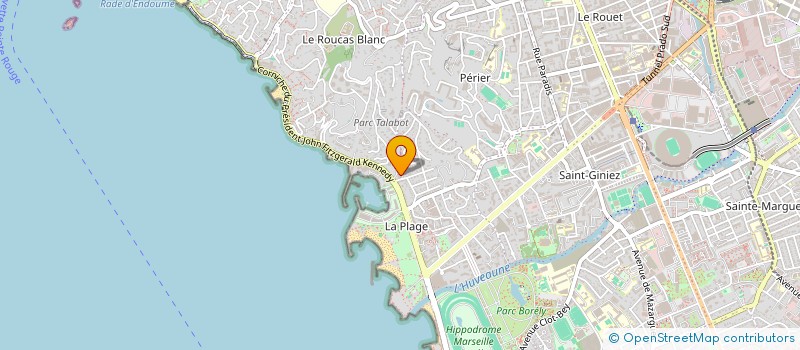 localisation de l'entreprise MONSIEUR THOMAS LAUGIER  MARSEILLE