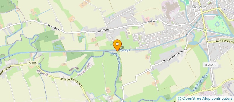 localisation de l'entreprise MONSIEUR THOMAS LAUMONT  MERVILLE