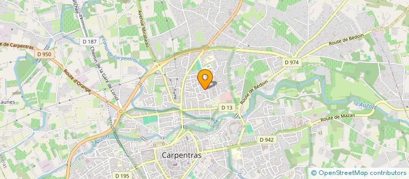 localisation de l'entreprise MONSIEUR THOMAS LAURENT à CARPENTRAS