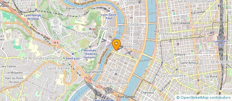 localisation de l'entreprise MONSIEUR THOMAS LAURENT  LYON