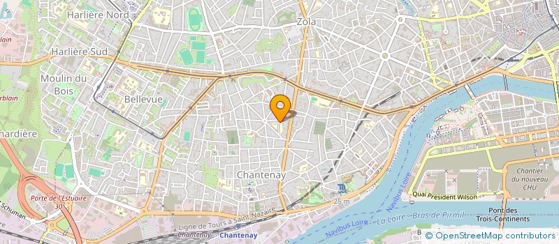 localisation de l'entreprise MONSIEUR THOMAS LAURENT à NANTES