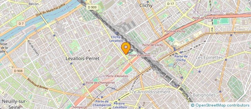 localisation de l'entreprise MONSIEUR THOMAS LAVERGE à LEVALLOIS-PERRET