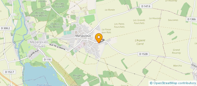 localisation de l'entreprise MONSIEUR THOMAS LAVIALLE à MEZIERES-EN-DROUAIS