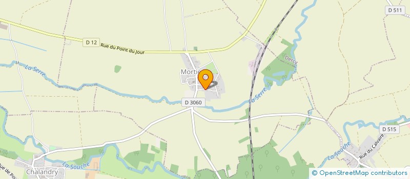 localisation de l'entreprise MONSIEUR THOMAS LAVIGNE  CHALANDRY