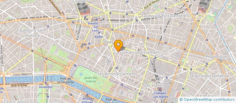 localisation de l'entreprise MONSIEUR THOMAS LE BAUZEC  PARIS