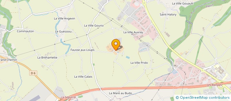 localisation de l'entreprise MONSIEUR THOMAS LE BOUEDEC  PORDIC