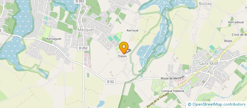 localisation de l'entreprise MONSIEUR THOMAS LE BRECH  MESQUER