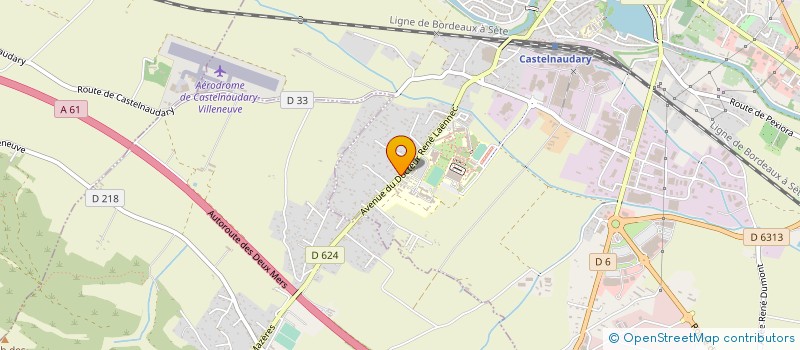 localisation de l'entreprise MONSIEUR THOMAS LE CORRE  CASTELNAUDARY