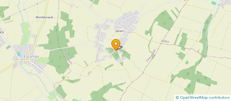 localisation de l'entreprise MONSIEUR THOMAS LE CORRE  PERRIGNY