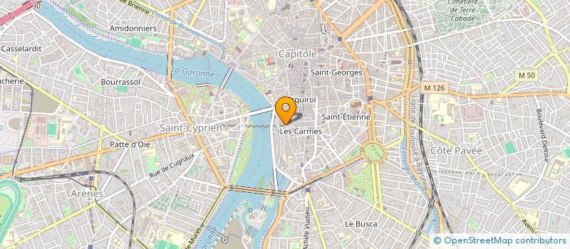 localisation de l'entreprise MONSIEUR THOMAS LE GUERSON  TOULOUSE
