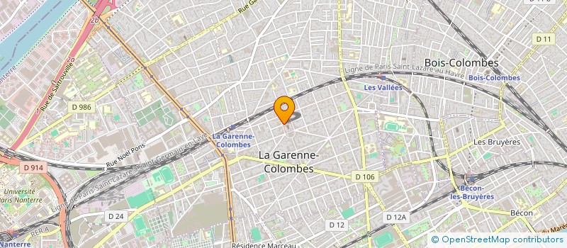 localisation de l'entreprise MONSIEUR THOMAS LE JOLU à LA GARENNE-COLOMBES